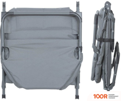 Шезлонг FORSAGE F-FG-HY-8008BL (ЧЕРНЫЙ) (315190)