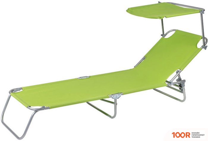 Шезлонг Ecos PL-02 (ЗЕЛЕНЫЙ) (315182)