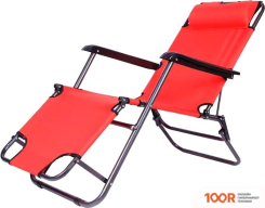 Шезлонг Ecos CHO-153 (КРАСНЫЙ) (315180)