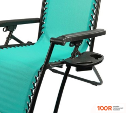 Шезлонг Ecos CHO-137-14 ЛЮКС (МЯТНЫЙ) (315178)