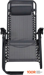 Шезлонг AksHome RELAX СКЛАДНОЕ (СЕРЫЙ) (315168)