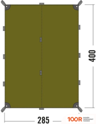 Tatonka TARP 4 (СВЕТЛО-ОЛИВКОВЫЙ) (314857)