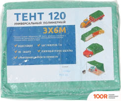 Sima-Land 3391291 (6X3М, ЗЕЛЕНЫЙ/СЕРЕБРИСТЫЙ) (314761)