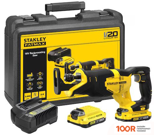 Stanley SFMCS300D2K (С 2-МЯ АКБ) (314090)