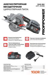 Profipower DHS-18V (С 1-ИМ АКБ) (314050)