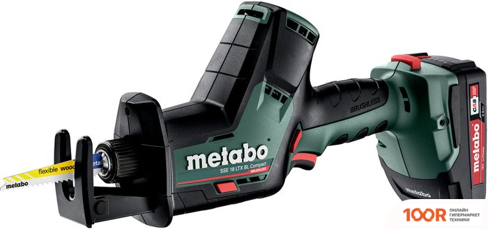 Metabo SSE 18 LTX BL COMPACT 602366500 (С 2-МЯ АКБ, КЕЙС) (313954)