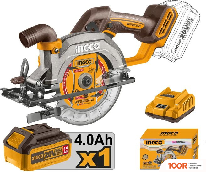 Ingco CSLI14021 (С 1-ИМ АКБ) (313796)