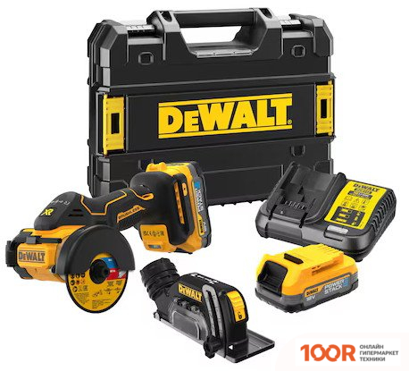 DeWalt DCS438E2T (С 2-МЯ АКБ, КЕЙС) (313521)