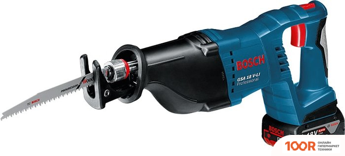 Bosch GSA 18V-LI PROFESSIONAL 0615990L6H (С 1-М АКБ) (313376)