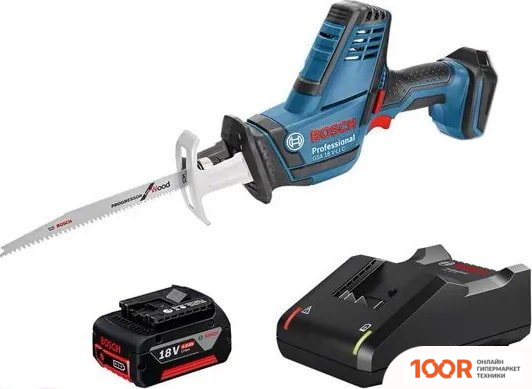 Bosch GSA 18 V-LI C PROFESSIONAL 0615990M3Y (С 1-ИМ АКБ 4 AH) (313371)