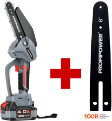 Profipower MKGST-18V (С 1-ИМ АКБ) + ДОПОЛНИТЕЛЬНАЯ ШИНА МАКСТУЛ B0727 (312959)