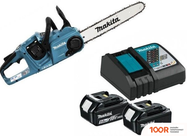 Makita DUC353ZA2 (С 2-МЯ АКБ) (312823)