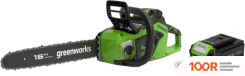 Greenworks GD40CS18K2 2005807UA (С 1-ИМ АКБ 2 АЧ) (312670)