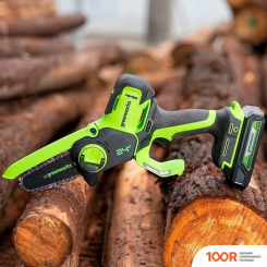 Greenworks G24MCS10 2008207 (БЕЗ АКБ) (312650)