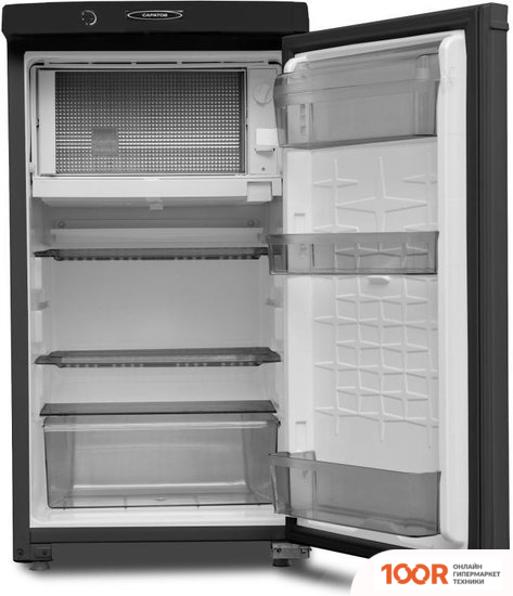 Холодильник Саратов 452 КШ-122/15-003 (ЧЕРНЫЙ) (312295)