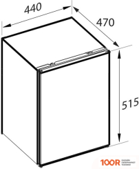 Холодильник Zigmund & Shtain FR 11 W (311979)