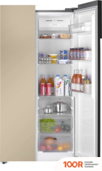 Холодильник Weissgauff WSBS 600 BEG NOFROST INVERTER (311744)