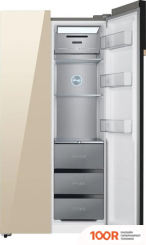 Холодильник Weissgauff WSBS 590 BEG NOFROST INVERTER PREMIUM (311743)