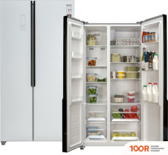 Холодильник Weissgauff WSBS 500 NFW INVERTER (311739)