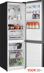 Холодильник Weissgauff WRK 2000 TOTAL NOFROST INVERTER BLACK INOX (311695)