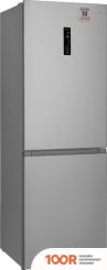 Холодильник Weissgauff WRK 185 TOTAL NOFROST INVERTER INOX (311667)