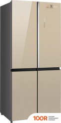 Холодильник Weissgauff WCD 590 NOFROST INVERTER PREMIUM BIOFRESH GOLD GLASS (311631)
