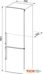 Холодильник Smeg CF33SF (310914)