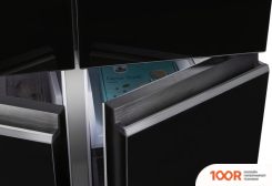 Холодильник Nordfrost RFQ 450 NFGB INVERTER (310368)