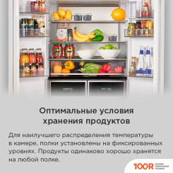 Холодильник MAUNFELD MFF190NFDSB (309901)