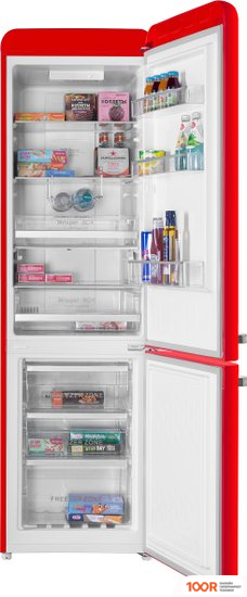 Холодильник MAUNFELD MFF186NFRR (309892)