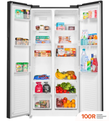 Холодильник MAUNFELD MFF177NFBE (309860)