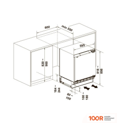 Холодильник LEX RBI 103 DF (309029)