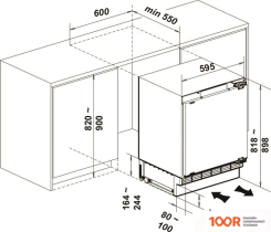 Холодильник LEX RBI 102 DF (309028)