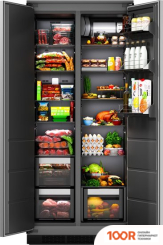 Холодильник LEX LBI400SB GREY (308961)