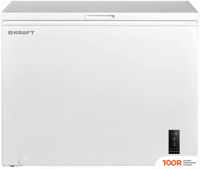Холодильник Kraft BD(W)-360BL (308803)