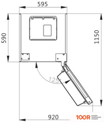Холодильник Korting KNFC 62029 W (308703)