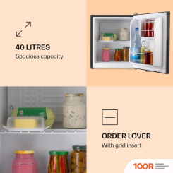 Холодильник Klarstein SCOOBY 10034548 (ЧЕРНЫЙ) (308688)