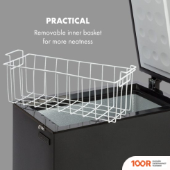 Холодильник Klarstein ICEBLOKK 50 10046004 (ЧЕРНЫЙ) (308678)