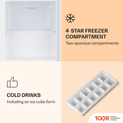 Холодильник Klarstein GARFIELD ECO 10032195 (БЕЛЫЙ) (308671)