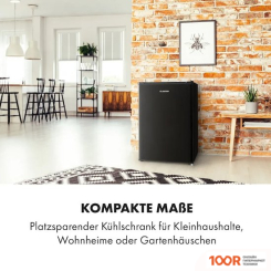 Холодильник Klarstein DELAWARE (ЧЕРНЫЙ) (308668)