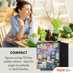 Холодильник Klarstein COOL VIBE 46+ (308665)