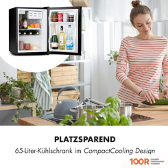 Холодильник Klarstein COOL KID (ЧЕРНЫЙ) (308664)