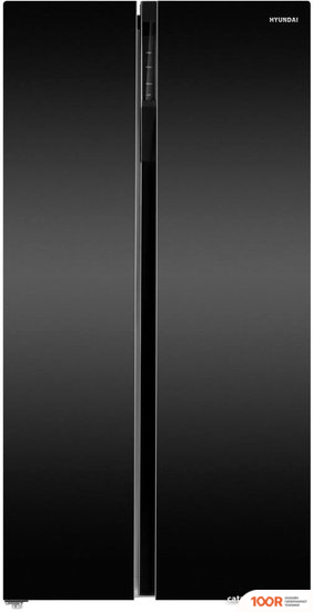 Холодильник Hyundai CS6503FV (ЧЕРНОЕ СТЕКЛО) (308464)