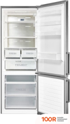 Холодильник Hyundai CC4553F (НЕРЖАВЕЮЩАЯ СТАЛЬ) (308388)