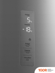 Холодильник Hyundai CC4553F (НЕРЖАВЕЮЩАЯ СТАЛЬ) (308388)