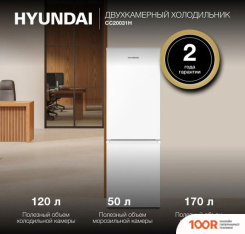 Холодильник Hyundai CC20031H (308354)