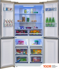 Холодильник Hiberg RFQ-500DX NFGY INVERTER (308092)