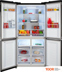 Холодильник Hiberg RFQ-500DX NFGR INVERTER (308090)