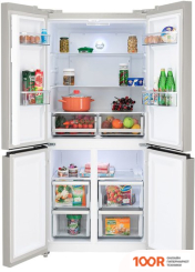 Холодильник Hiberg RFQ-490DX NFH INVERTER (308087)