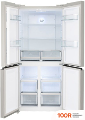 Холодильник Hiberg RFQ-490DX NFH INVERTER (308087)